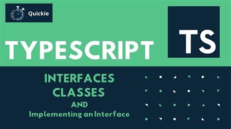 Typescript Interfaces And Classes