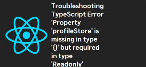 Typescript Missing Properties From Type