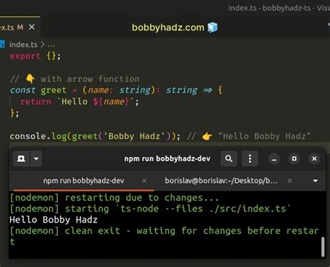 typescript type arrow function