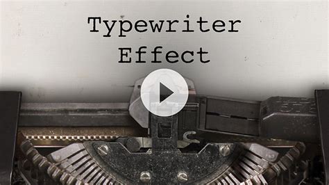 Typewriter Effect After Effects Right To Left