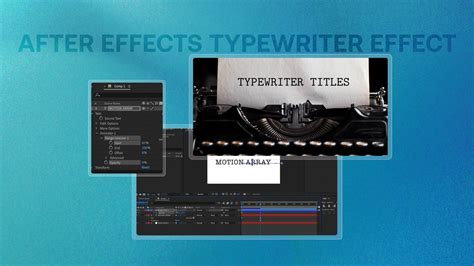 Typewriter Effect With Cursor After Effects