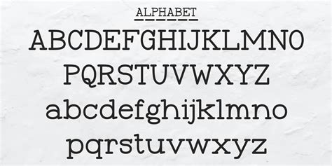 Typewriter Font 