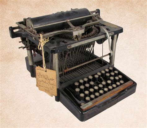 Typewriter Inventor And Impact