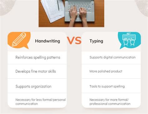 Typewriter Vs Handwriting