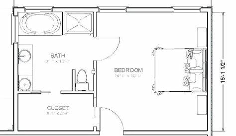 9 Typical Master Bathroom Sizes and Layouts - Remodel on Point