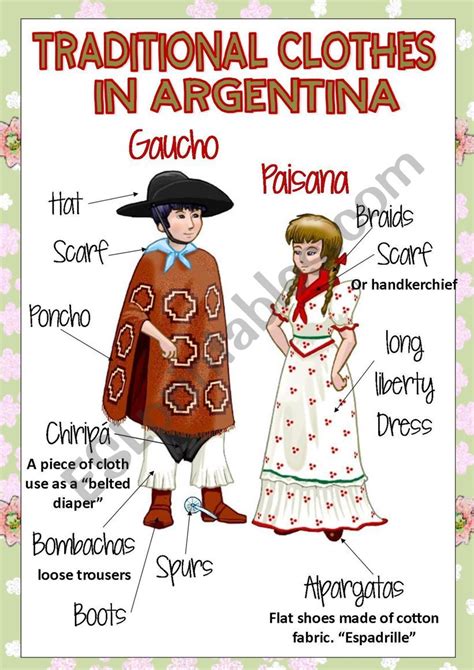 Unveiling Argentina's Traditional Attire: Discover the Typical Clothes of Argentina