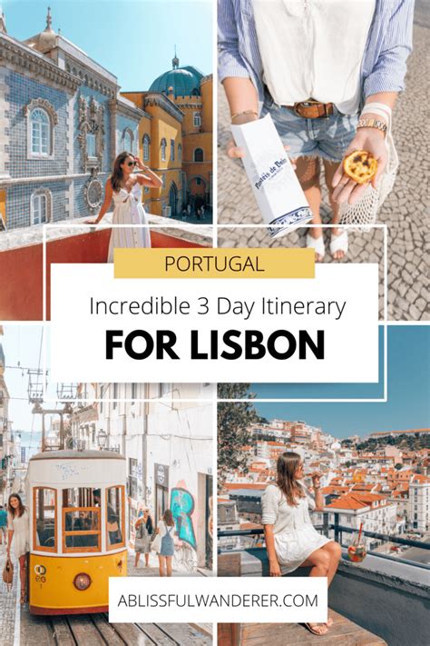 typical itinerary lisbon
