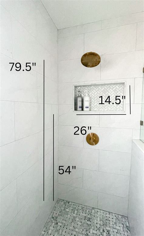 Typical Shower Shelf Height