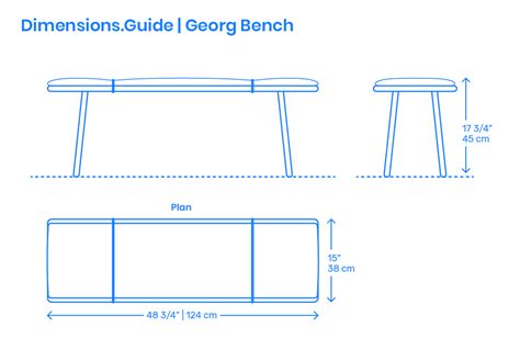 Typical Park Bench Dimensions Image to u