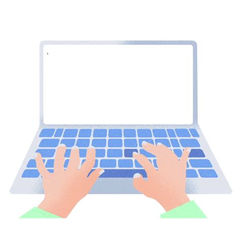 Typing Away by Victor Sanabria on Dribbble