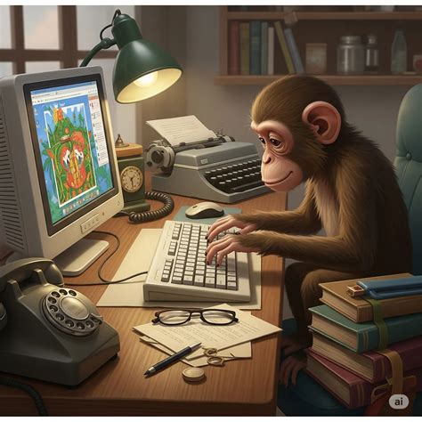 typing monkey