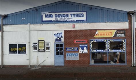 tyre garages in exmouth