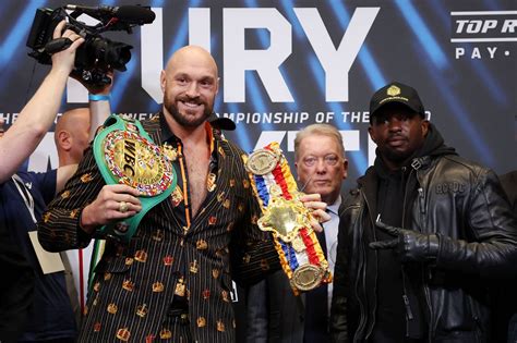 tyson fury fight time dillian whyte