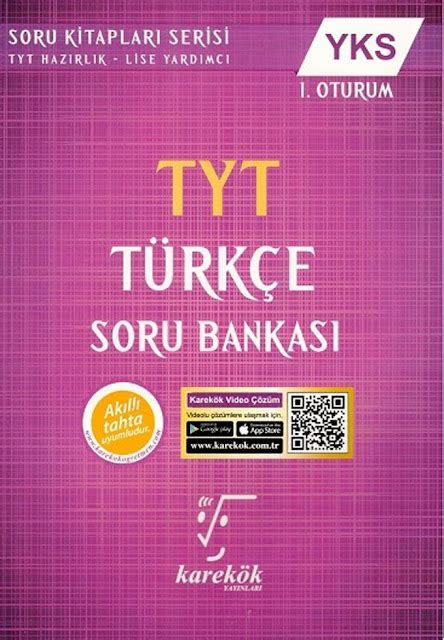 Arkadaşlar Karekök Tyt Türkçe soru bankası olanlar cevap