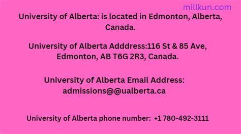 u of alberta email