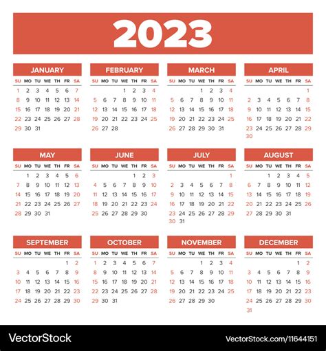 u of h calendar 2023