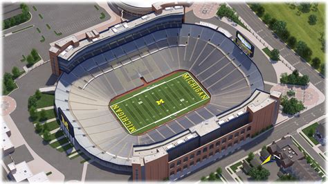 u of m stadium capacity