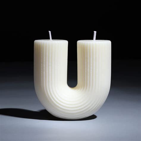 U Shaped Candles