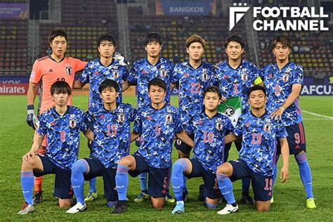 u-22サッカー日本代表 日程