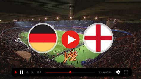 u20 deutschland england live