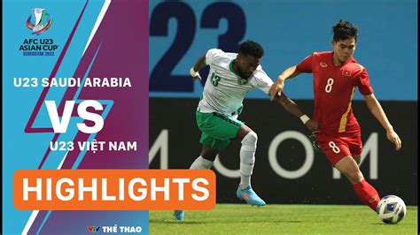 u23 việt nam vs u23 saudi arabia