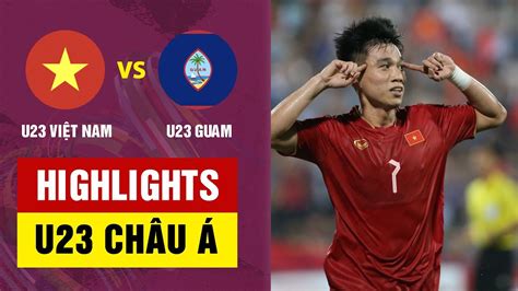 u23 vietnam vs u23 guam live