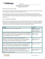 U3 E Study Guide V3.0