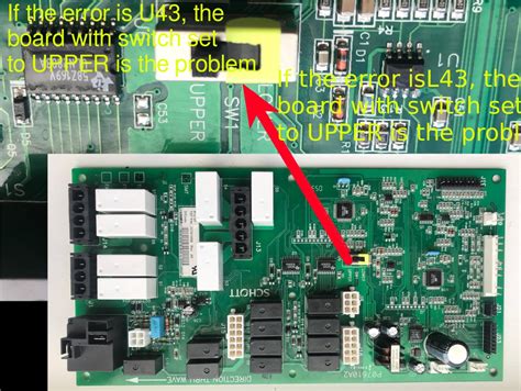 U43 Relay Board Error