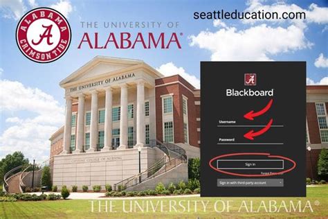 ua blackboard login alabama