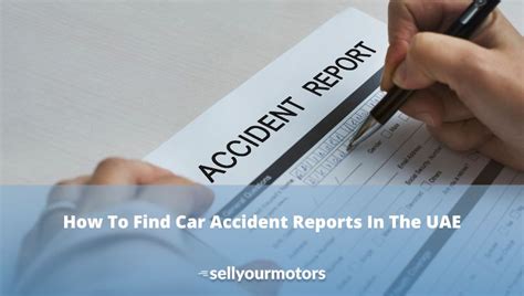 uae car accident report