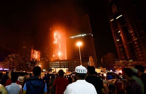 uae fire accident today causes