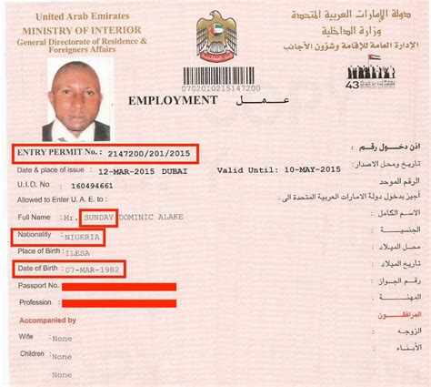 uae visa check by entry permit no