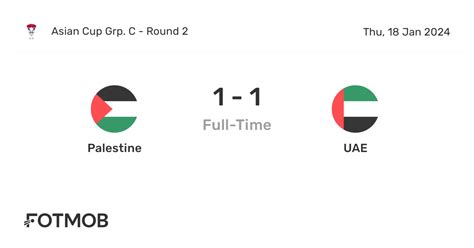 uae vs palestine live