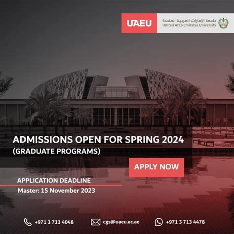 uaeu postgraduate admissions