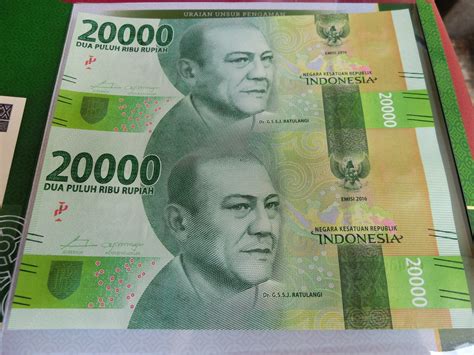 uang pecahan 20 ribu