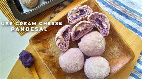 Ube Cream Cheese Bread