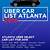 uber atlanta car requirements