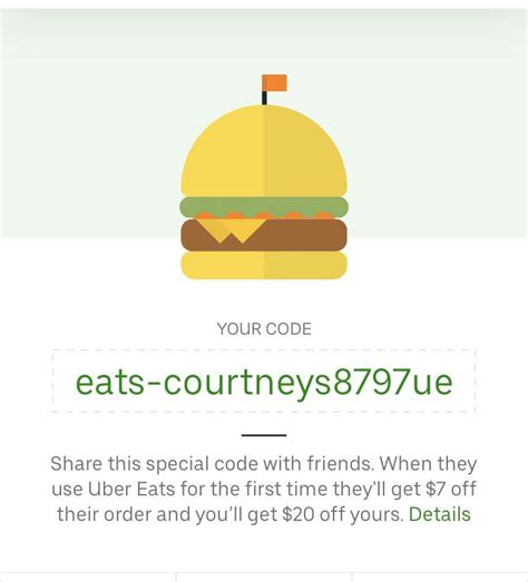 uber eats first order code