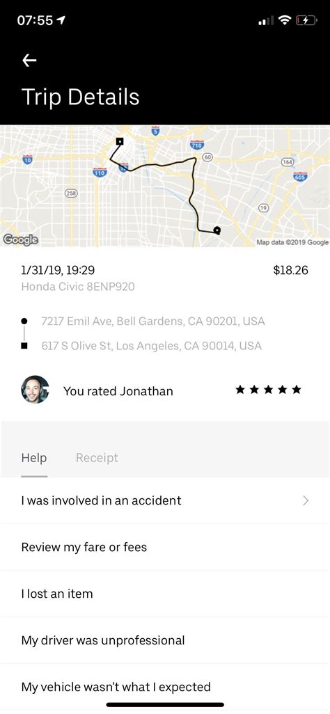 uber lost backup code