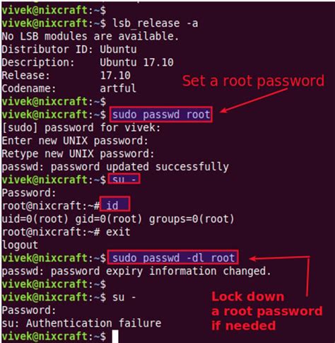 How to Change root user password ubuntu Javatpoint