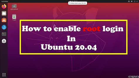 ubuntu allow root login to gui