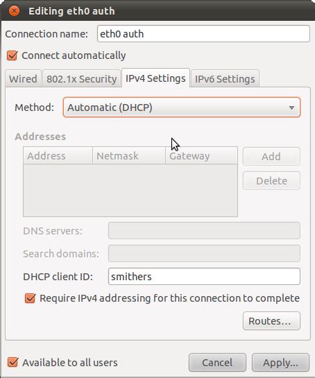 ubuntu dhcp client id