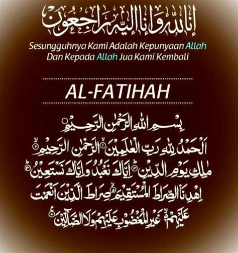 Al Fatihah Untuk Arwah Mak malayura