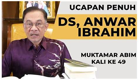 Ucapan terakhir Anwar Ibrahim di Parlimen sebelum dipenjara 5 tahun