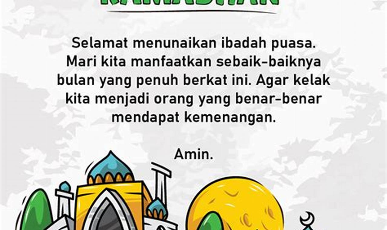 5 Rahasia Ucapan Selamat Puasa Ramadhan yang Ampuh
