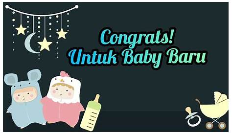 Jual KARTU UCAPAN WELCOMING BABY NEW BORN KELAHIRAN BAYI | Shopee Indonesia