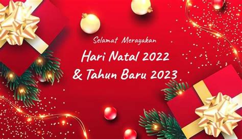 ucapan natal dan tahun baru 2023