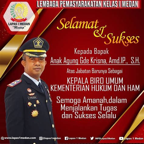 ucapan selamat jabatan baru