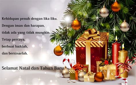 ucapan untuk natal dan tahun baru