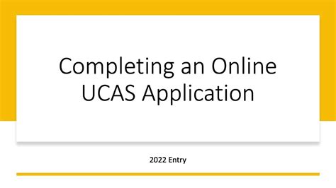 ucas 2022 application